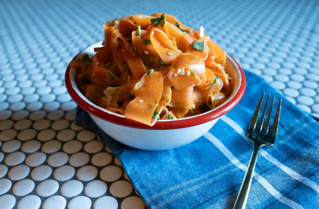 Sesame Lime Carrot Salad Recipe
